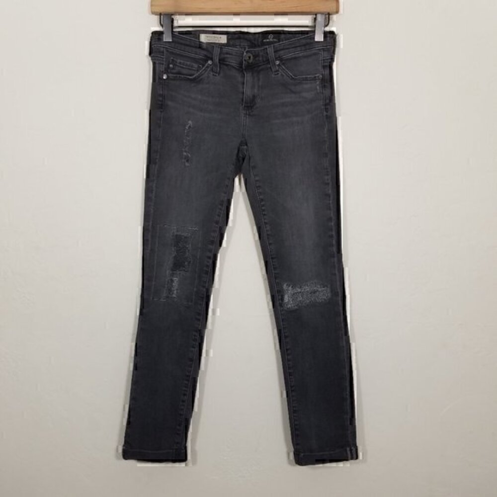 Ag Adriano Goldschmied The Stilt Roll-Up Cigarette Stretch Jeans Size 25